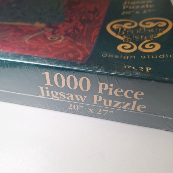 Florentine Noel 1000 Piece Jigsaw Puzzle Christmas Tree Vintage Sealed HL2P - Picture 2 of 4